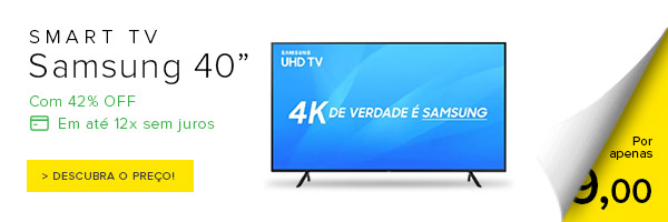 Smart TV Samsung 40"